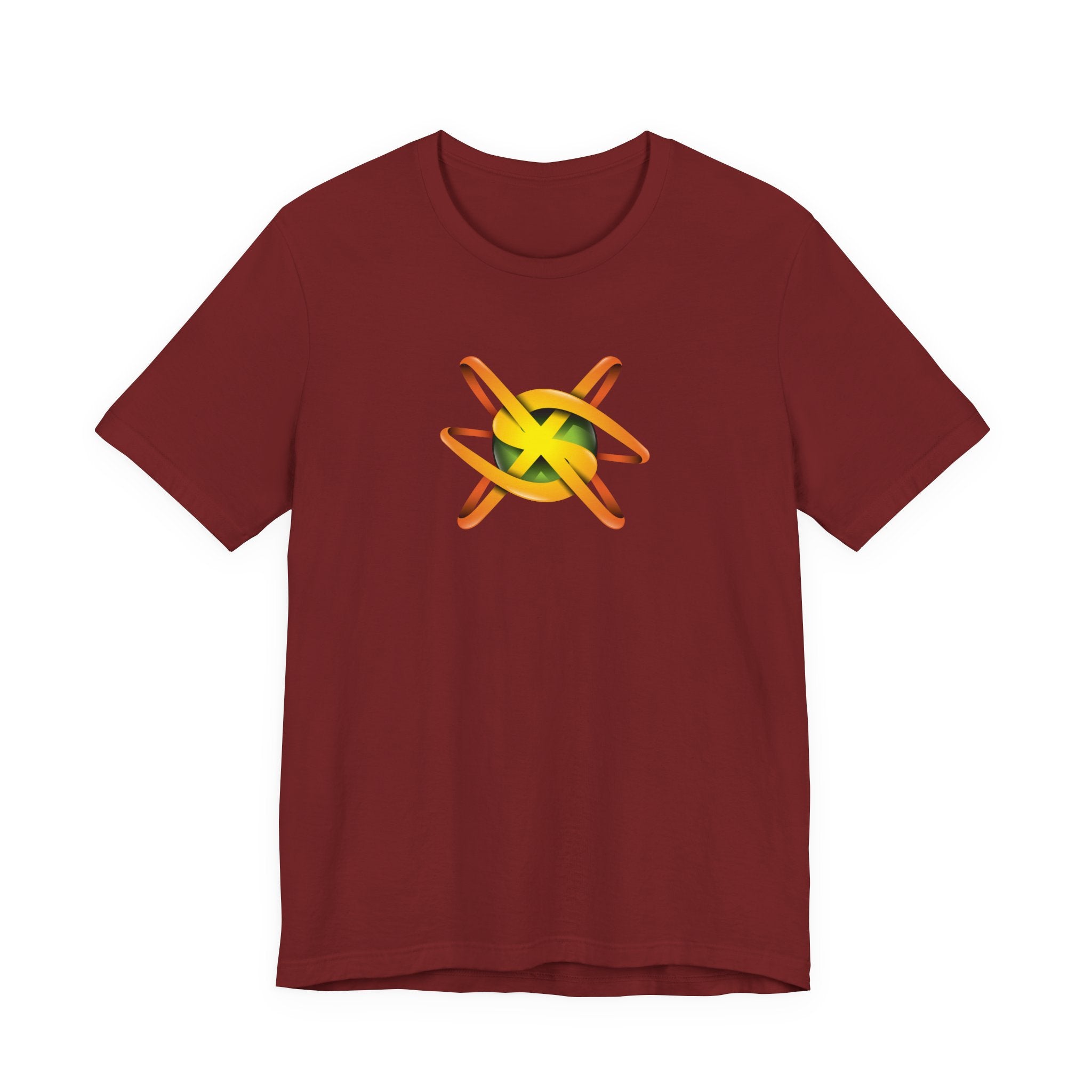Smox Pro Atom Logo Tee - Maroon Edition